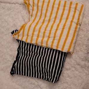 2 Old Navy 3/4 sleeve boatneck tees XXL